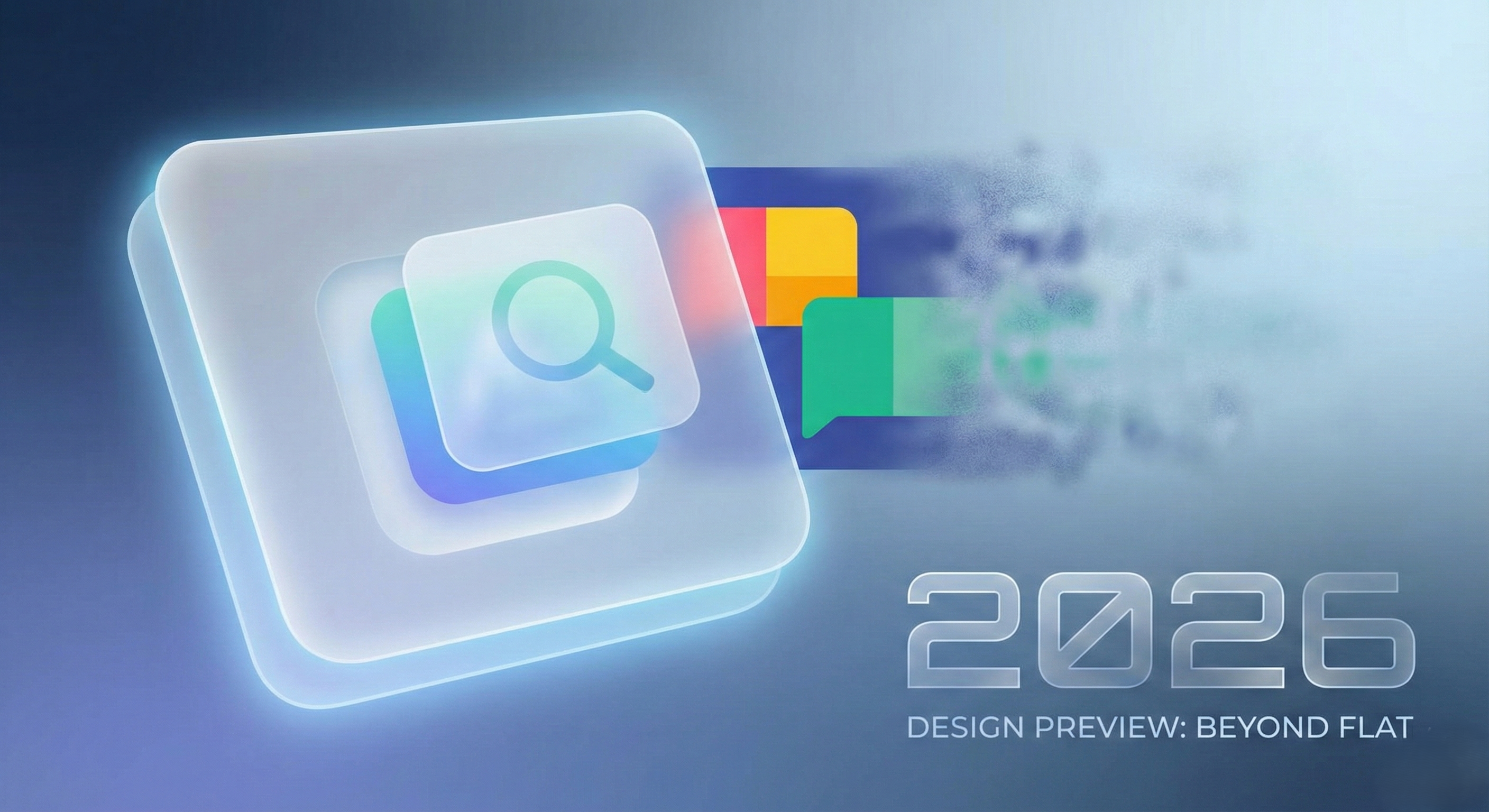 2026 Design Preview: Why "Flat Design" is Fading Away